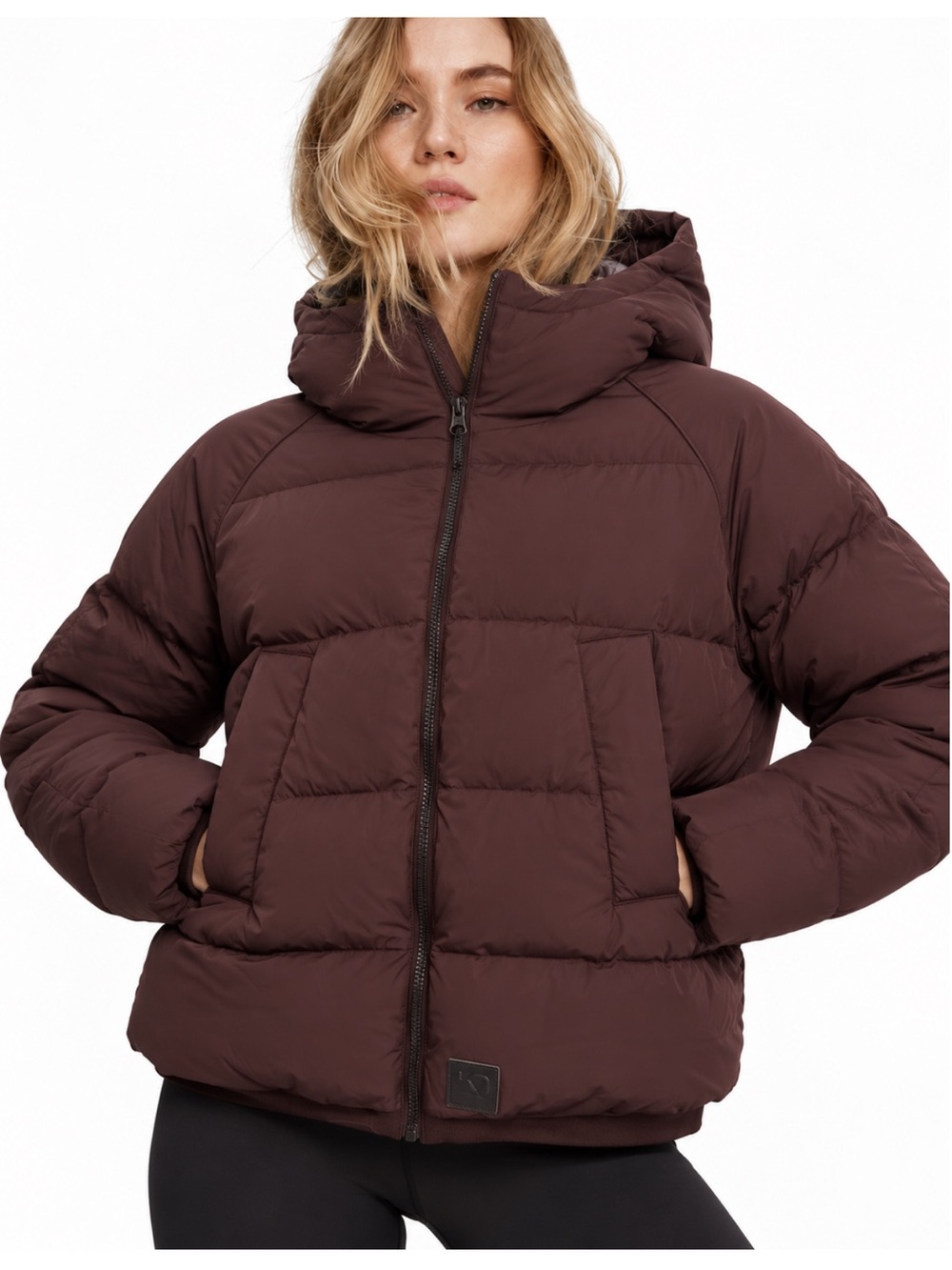 Kari Traa Skjelde Jacket Puffer Women's Large Maroon Brown Color $250 - Picture 1 of 8